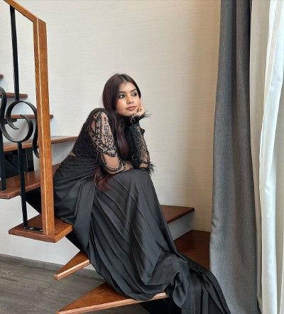 Premium Full-Stitched Lehenga Saree Collection