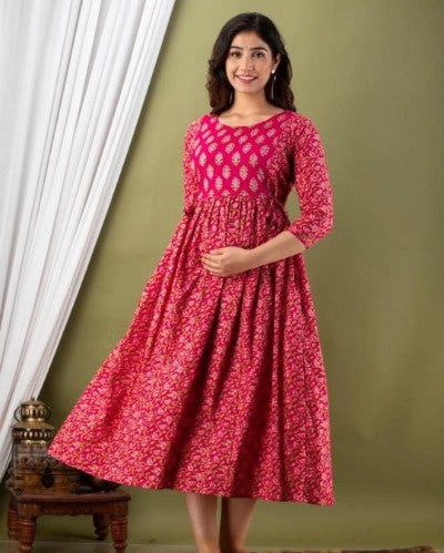 Cotton Feeding Kurti