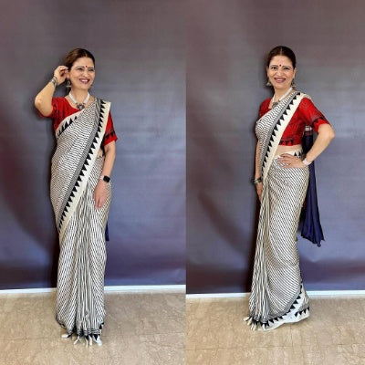 Sareewala Premium Gaji Silk Uniform Saree