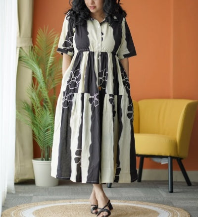 Western Cotton 2 Tier Dress