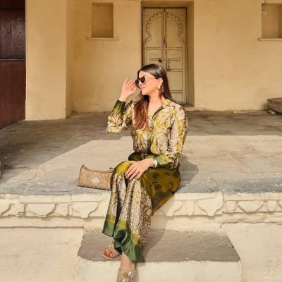 Satin Silk Co-ord Set