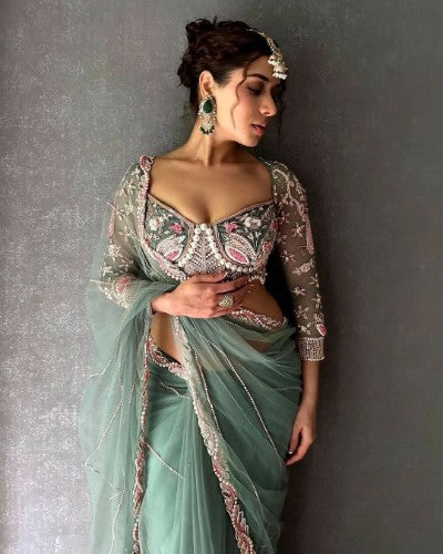 The Mermaid Saree
